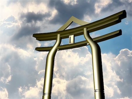 Japan Gate Stock Photo - Budget Royalty-Free & Subscription, Code: 400-05111562