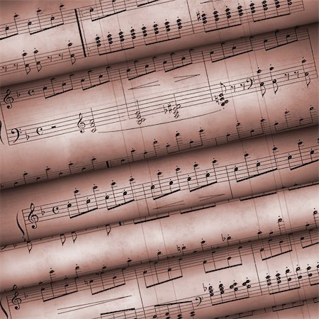 simsearch:400-06329491,k - Musical notes. The grant for play on musical instruments Stock Photo - Budget Royalty-Free & Subscription, Code: 400-05112303