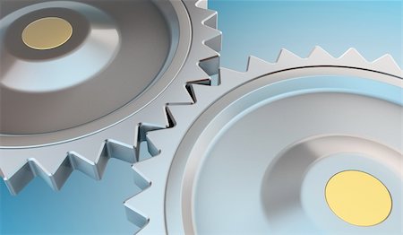 3d gears, hi-res rendering. Stock Photo - Budget Royalty-Free & Subscription, Code: 400-05112561