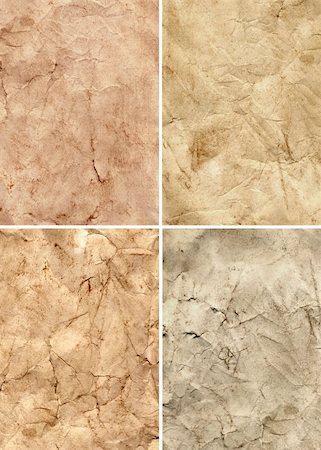 simsearch:400-05174298,k - Old paper grunge textures set, great for textures and backgrounds for your projects Stockbilder - Microstock & Abonnement, Bildnummer: 400-05113874