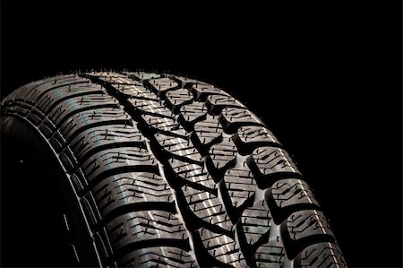 dimol (artist) - New car tire close up Stock Photo - Budget Royalty-Free & Subscription, Code: 400-05124337