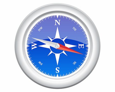 sailing navigation arrow - Compass pattern with transparency effect for design use Stock Photo - Budget Royalty-Free & Subscription, Code: 400-05124472