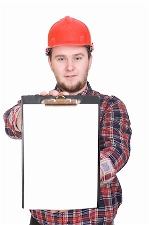 simsearch:400-08612431,k - worker with tools. over white background Stock Photo - Budget Royalty-Free & Subscription, Code: 400-05124899