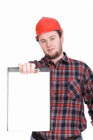 simsearch:400-08612431,k - worker with tools. over white background Stock Photo - Budget Royalty-Free & Subscription, Code: 400-05124900