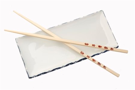 simsearch:400-04557539,k - outline of chopsticks on a plate Stock Photo - Budget Royalty-Free & Subscription, Code: 400-05125903