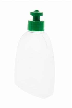 simsearch:400-05367396,k - Plastic Liquid Dispenser Bottle on Isolated White Background Foto de stock - Super Valor sin royalties y Suscripción, Código: 400-05127201