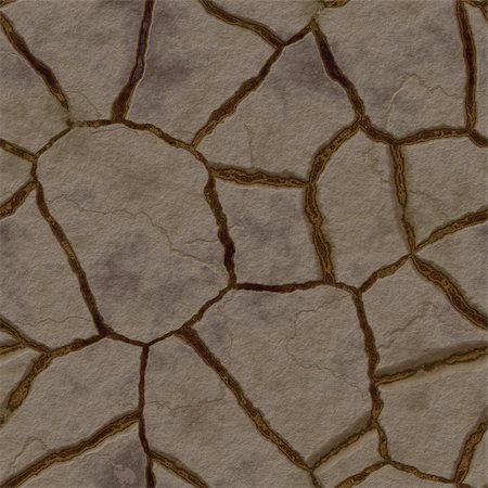 etch - Cracked parched earth ground surface texture illustration Stock Photo - Budget Royalty-Free & Subscription, Code: 400-05127812