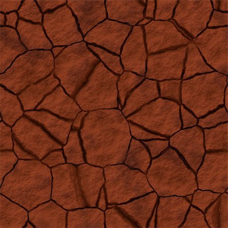 etch - Cracked parched earth ground surface texture illustration Stock Photo - Budget Royalty-Free & Subscription, Code: 400-05127978