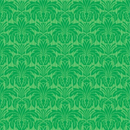 simsearch:400-05139120,k - Green seamless wallpaper Stock Photo - Budget Royalty-Free & Subscription, Code: 400-05129355