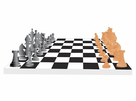 simsearch:400-05070051,k - vector chess board and figures, set58 Stock Photo - Budget Royalty-Free & Subscription, Code: 400-05129471