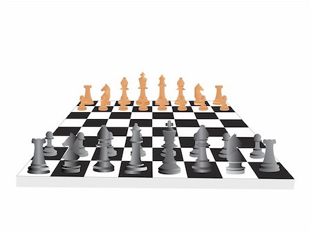 simsearch:400-05070051,k - vector chess board and figures, set60 Stock Photo - Budget Royalty-Free & Subscription, Code: 400-05129473