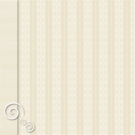 Tan and cream patterned background with border and accent Stockbilder - Microstock & Abonnement, Bildnummer: 400-05129531