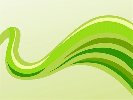 simsearch:400-04069932,k - vector green waves background Stock Photo - Budget Royalty-Free & Subscription, Code: 400-05129728