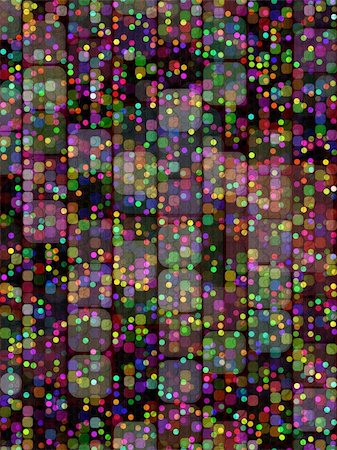 simsearch:400-06461962,k - texture of colored dots and blocks on dark background Stock Photo - Budget Royalty-Free & Subscription, Code: 400-05120326