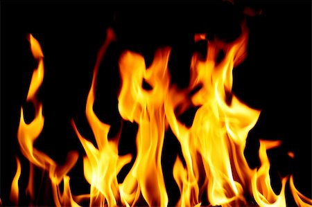 simsearch:400-05692200,k - inferno flame fire on black background close up Stock Photo - Budget Royalty-Free & Subscription, Code: 400-05120685