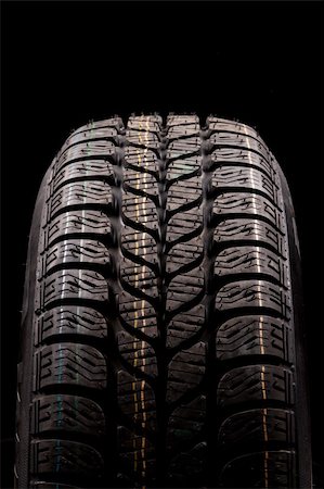 dimol (artist) - New car tire close up Stock Photo - Budget Royalty-Free & Subscription, Code: 400-05121970