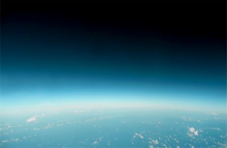 earths blue horizon from the edge of space Photographie de stock - Aubaine LD & Abonnement, Code: 400-05122026