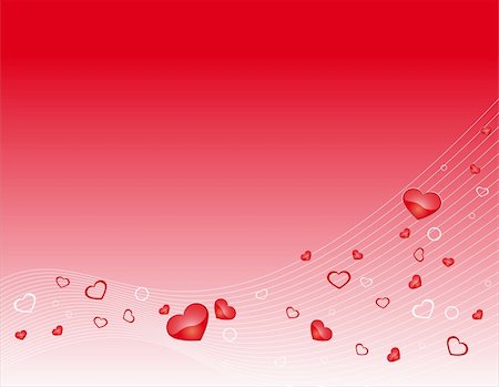 Illustration of Valentin´s LOVE background Stockbilder - Microstock & Abonnement, Bildnummer: 400-05122369