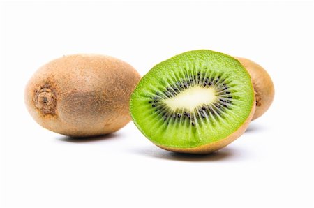 simsearch:400-05896925,k - kiwi isolated on white Stock Photo - Budget Royalty-Free & Subscription, Code: 400-05122495