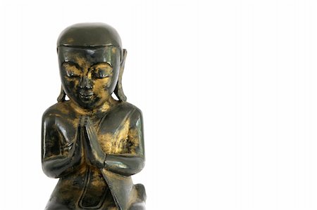 simsearch:400-06128693,k - Thai statue isolated - travel and tourism. Foto de stock - Super Valor sin royalties y Suscripción, Código: 400-05123595