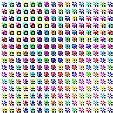 simsearch:400-05905259,k - seamless texture of colorful abstracted flowers and hard shadows Foto de stock - Super Valor sin royalties y Suscripción, Código: 400-05123764