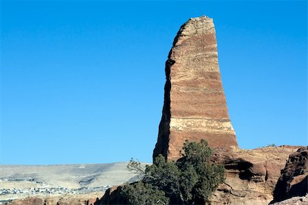 simsearch:400-05132743,k - Obelisk in Petra, Jordan. Nabataeans capital city (Al Khazneh). Roman Empire period. Photographie de stock - Aubaine LD & Abonnement, Code: 400-05134438