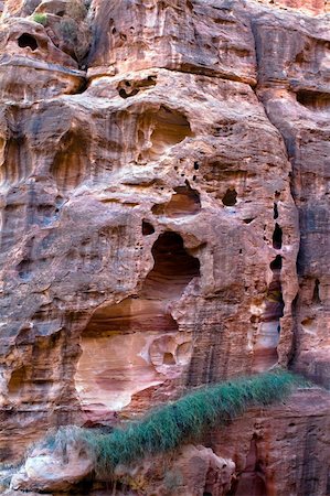 simsearch:400-05132743,k - Tombs rock details in Petra - Nabataeans capital city (Al Khazneh) , Jordan. Photographie de stock - Aubaine LD & Abonnement, Code: 400-05134431