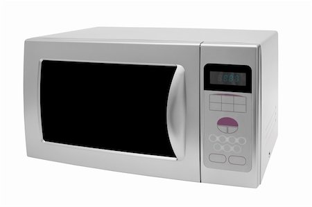 simsearch:400-05134463,k - Modern microwave stove on a white background Stock Photo - Budget Royalty-Free & Subscription, Code: 400-05134463