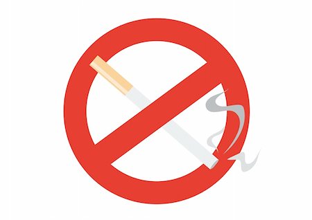 Isolated restrictive sign "no smoking" Stock Photo - Budget Royalty-Free & Subscription, Code: 400-05135356
