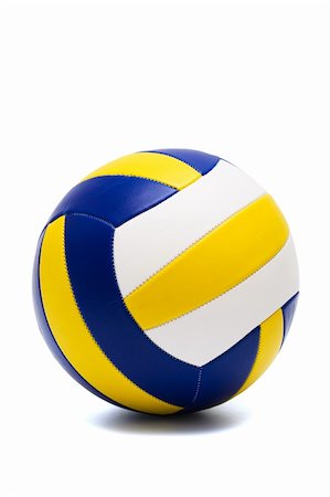 modern sport ball on a white background Stock Photo - Budget Royalty-Free & Subscription, Code: 400-05135462