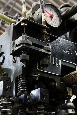 The equipment for a press in a modern printing house Fotografie stock - Microstock e Abbonamento, Codice: 400-05135485