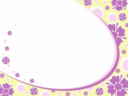 simsearch:400-03934403,k - Floral background in retro 60's style. Graphics are grouped and in several layers for easy editing. The file can be scaled to any size. Stock Photo - Budget Royalty-Free & Subscription, Code: 400-05136228