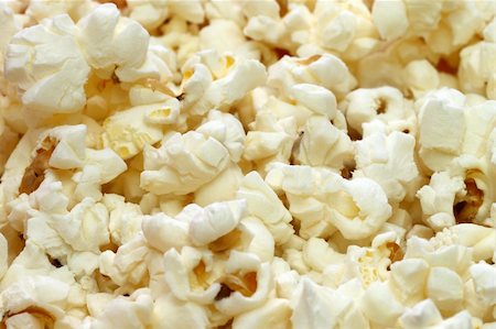 sweet and salty - Close up from popcorn. Shot in studio Stock Photo - Budget Royalty-Free & Subscription, Code: 400-05136859
