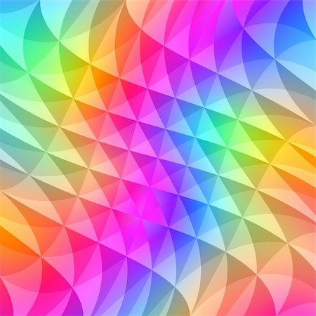 prisms - texture of waving shapes in bright colors Stock Photo - Budget Royalty-Free & Subscription, Code: 400-05137264