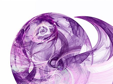 purple abstract sphere design Photographie de stock - Aubaine LD & Abonnement, Code: 400-05138064