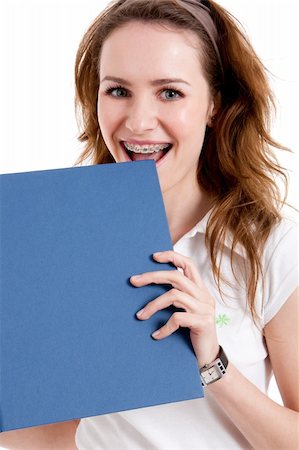 Big braces smile Stock Photo - Budget Royalty-Free & Subscription, Code: 400-05138337