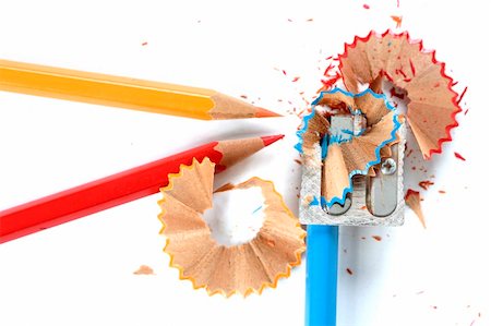 simsearch:400-04405401,k - Close-up of pencils and sharpener. Stock Photo - Budget Royalty-Free & Subscription, Code: 400-05139441