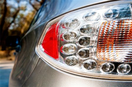 Modern LED car backlight Foto de stock - Super Valor sin royalties y Suscripción, Código: 400-05130017