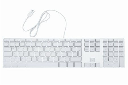 The modern and stylish keyboard for a computer Stock Photo - Budget Royalty-Free & Subscription, Code: 400-05130233