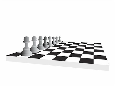 simsearch:400-05070051,k - vector chess board and figures, set33 Stock Photo - Budget Royalty-Free & Subscription, Code: 400-05130325