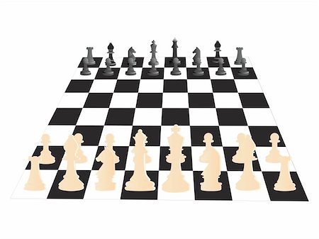 simsearch:400-05070051,k - vector chess board and figures, set35 Stock Photo - Budget Royalty-Free & Subscription, Code: 400-05130327