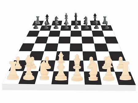 simsearch:400-05070051,k - vector chess board and figures, set37 Stock Photo - Budget Royalty-Free & Subscription, Code: 400-05130329