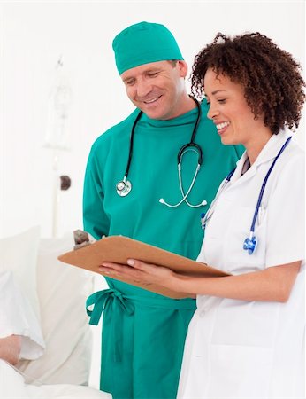 People working in a Hospital together Stock Photo - Budget Royalty-Free & Subscription, Code: 400-05131815