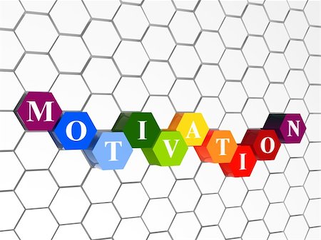 simsearch:400-05133730,k - 3d colour cubes hexahedrons with white letters - motivation, word, text, in cellular structure Foto de stock - Super Valor sin royalties y Suscripción, Código: 400-05132778