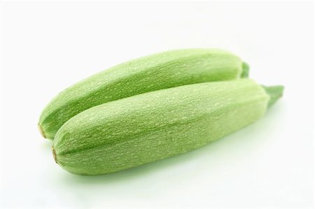 Green marrow on white background Photographie de stock - Aubaine LD & Abonnement, Code: 400-05133268