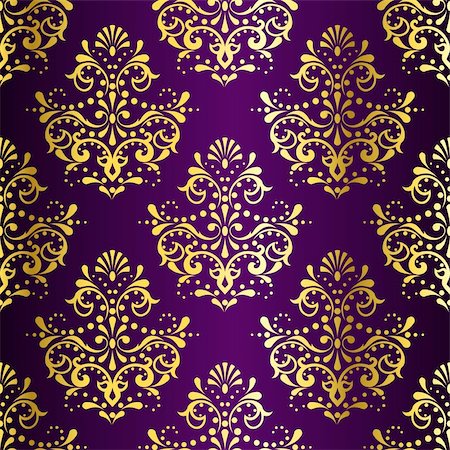 damask vector - stylish vector background with a metallic damask pattern inspired by Indian fabrics. The tiles can be combined seamlessly. Graphics are grouped and in several layers for easy editing. The file can be scaled to any size. Stock Photo - Budget Royalty-Free & Subscription, Code: 400-05144342
