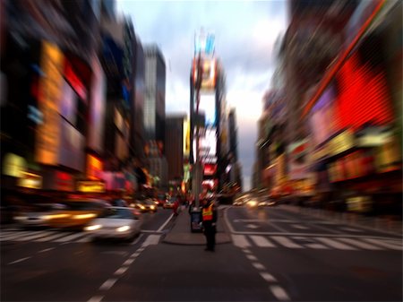 driving new york city street - The times square in New York City Stock Photo - Budget Royalty-Free & Subscription, Code: 400-05144480