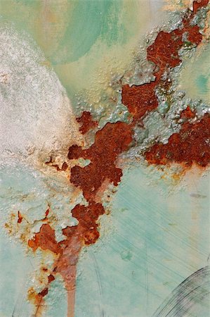 simsearch:600-06007916,k - Rusty texture and peeling paint. Abstract background. Photographie de stock - Aubaine LD & Abonnement, Code: 400-05145068