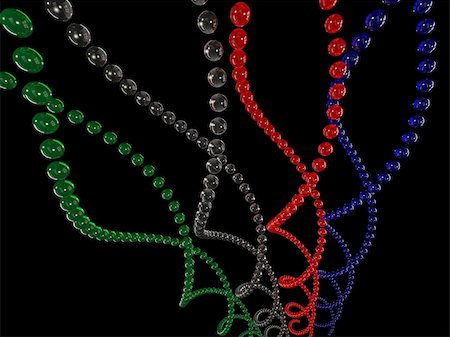 Coputer generated model of helix structure of balls Fotografie stock - Microstock e Abbonamento, Codice: 400-05145116