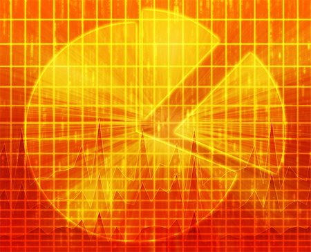 simsearch:400-03909953,k - Illustration of financial trends data and business pie chart Photographie de stock - Aubaine LD & Abonnement, Code: 400-05145606